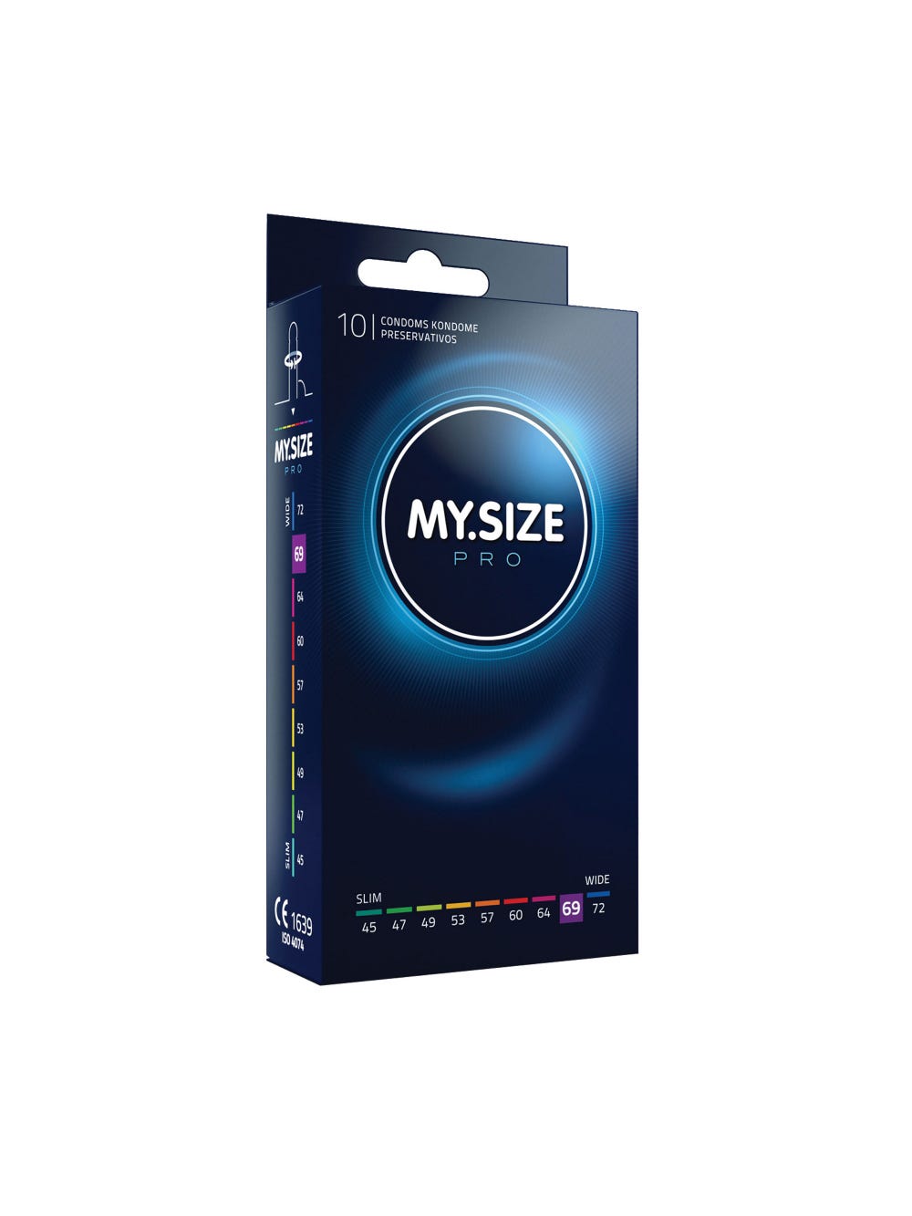 Préservatifs Taille 69 Boîte de 10 main product photo