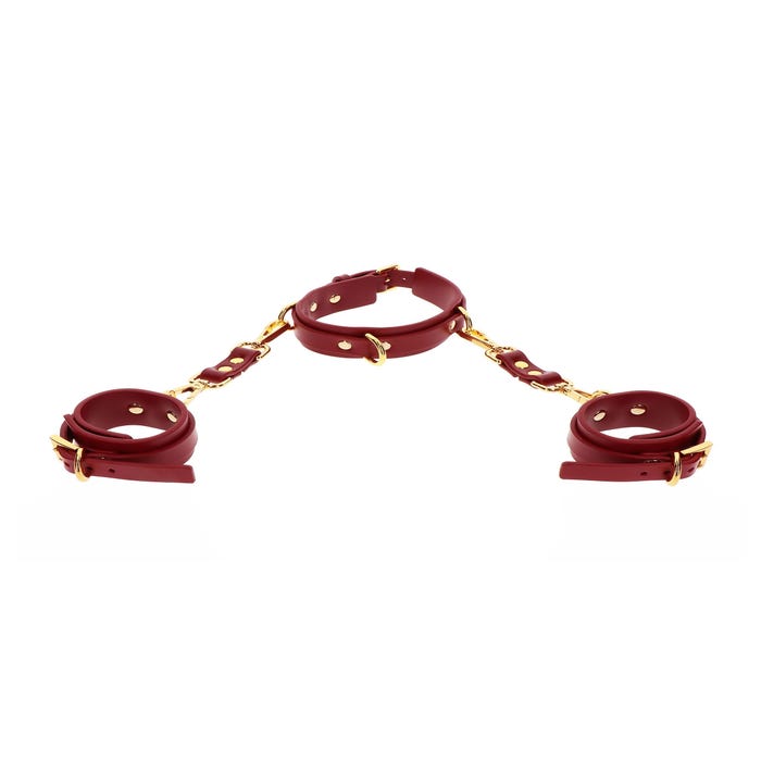 Kit Collier BDSM D-Ring et Menottes Taboom