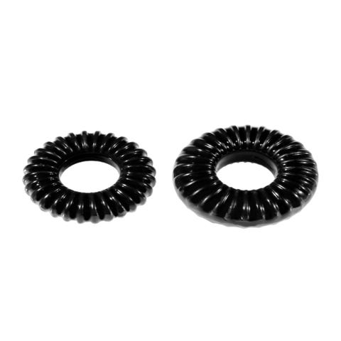 Kit de 2 Cockrings Ribbed Ring XPLAY