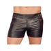 Short Moulant Wetlook Poches & Sangles Noir
