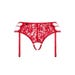 Porte-Jarretelles Ouvert Rediosa Rouge