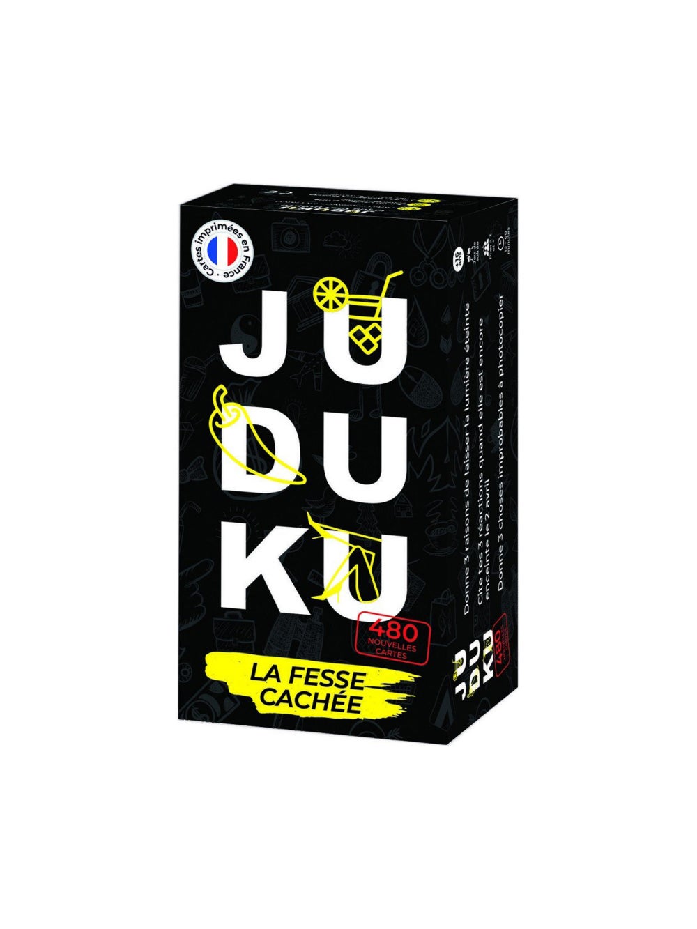 Jeu de Cartes Juduku - La Fesse Cachée 2