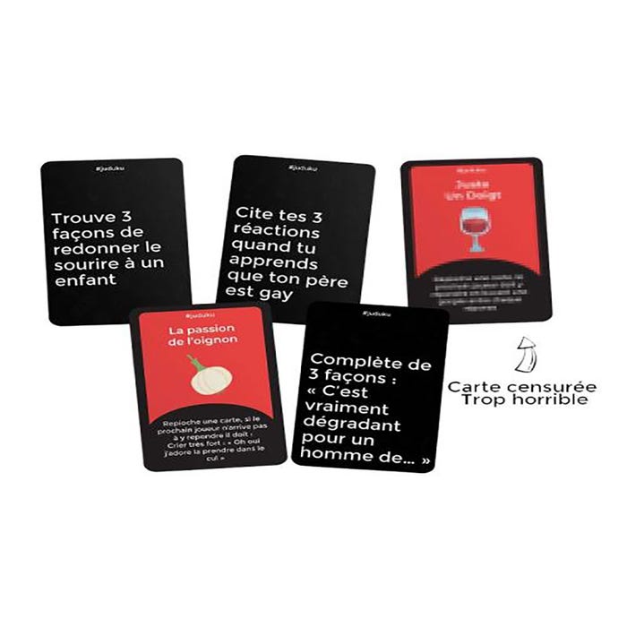 Jeu de Cartes Juduku - La Fesse Cachée