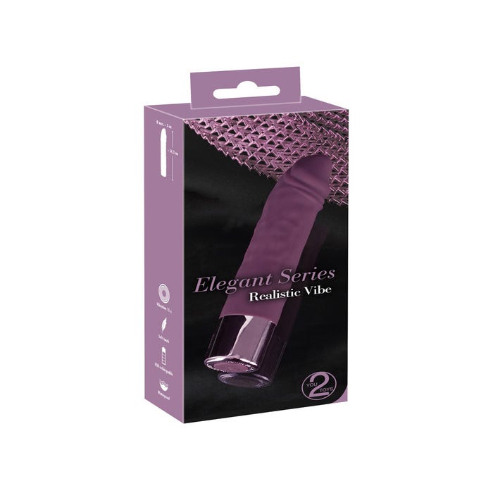 Vibromasseur Realistic Vibe Elegant Series