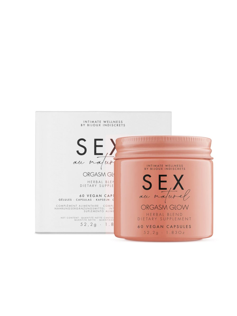 Aphrodisiaque Orgasm Glow SEX au Naturel 60 Gélules main product photo