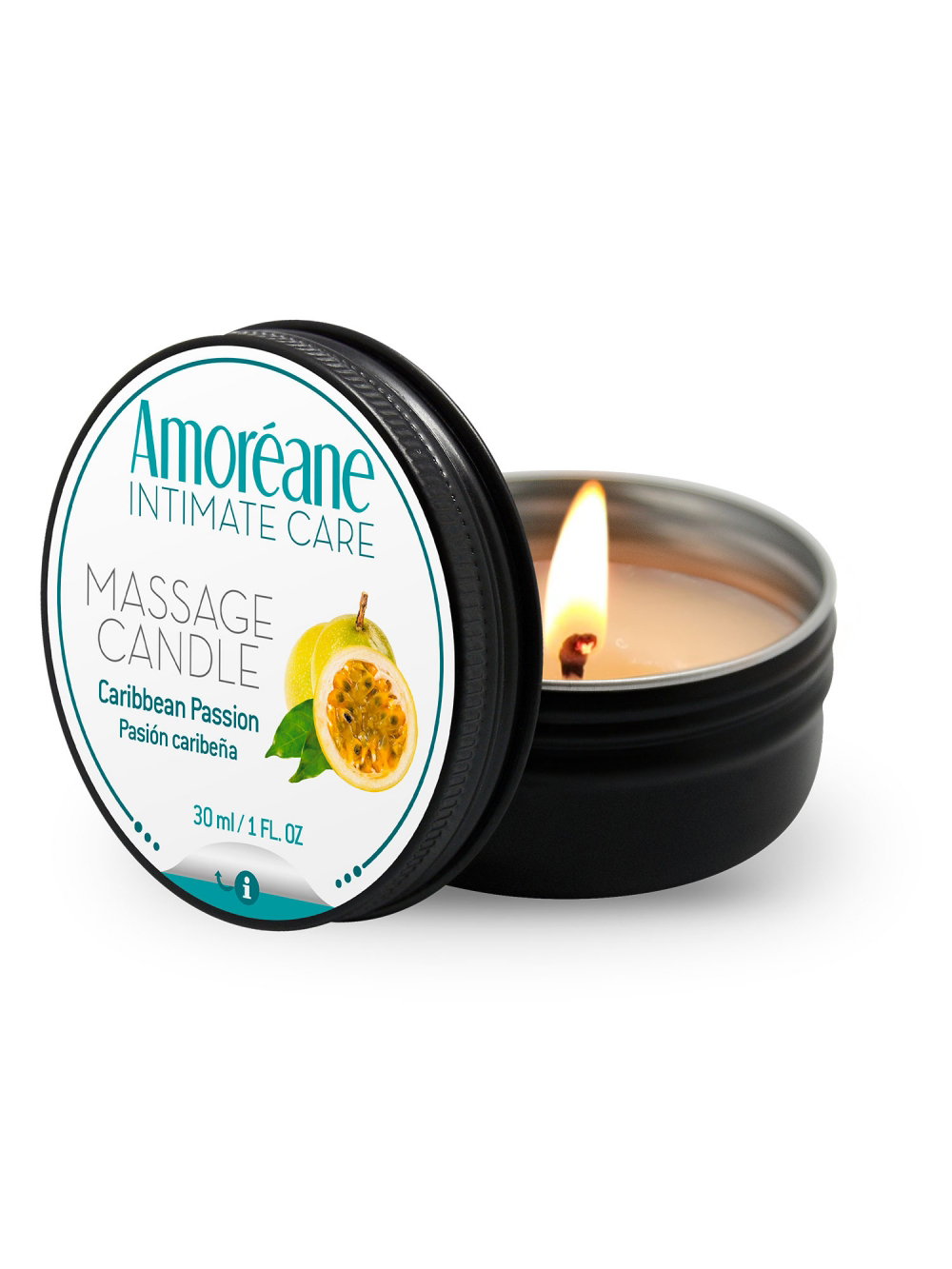 Bougie de Massage Caribbean Passion