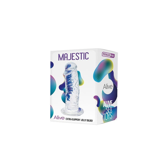 Gode Ventouse Majestic Jelly