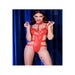Body Effet Cuir CR4474 Rouge