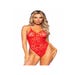 Body 81643 Volutes Dentelle Rouge