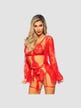 Body & Déshabillé 86123 Dentelle Cils Rouges