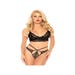 Ensemble 2 Pièces 81578 Dentelle Noir