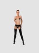 Collant Ouvert Datex Noir