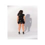 Robe Manches Courtes Datex Noire