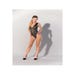 Body Rayures Datex Transparent Noir
