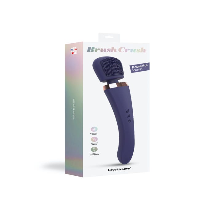 Vibromasseur Wand Brush Crush