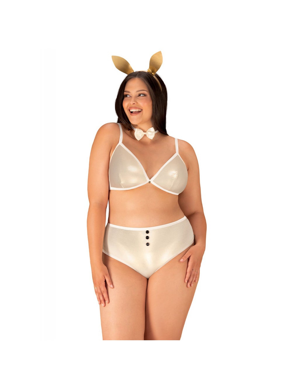 Costume lapin Neo Goldes 4 pièces GT 3