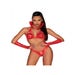 Costume 4 Pièces Vampiness Rouge