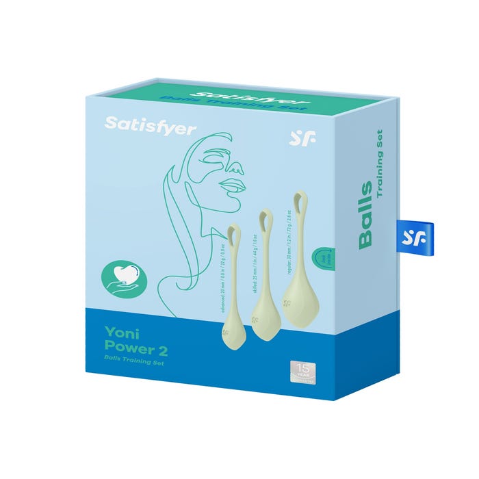 Kit de 3 Boules de Geisha Satisfyer Yoni Power 2