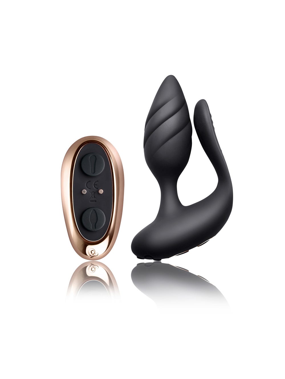 Plug anal vibrant télécommandé Cocktail main product photo