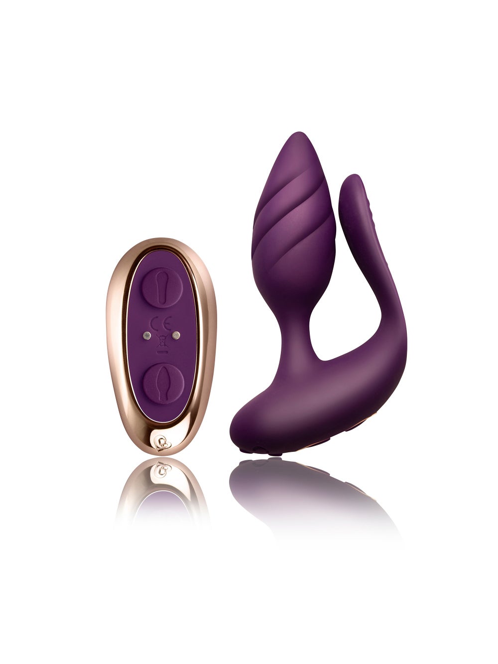Plug Anal Vibrant Télécommandé Cocktail
