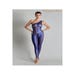 Catsuit Asymétrique Blue Angel Tulle Bleu
