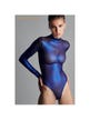 Body String Manches Longues Blue Angel Tulle Bleu