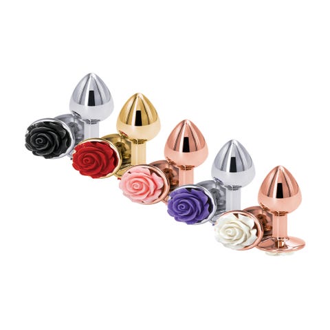 Plug Anal Bijou Rear Assets Rose Small