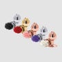 Plug Anal Bijou Rear Assets Rose Small