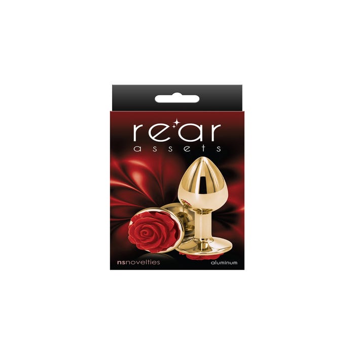Plug Anal Bijou Rear Assets Rose Medium