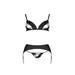 Ensemble 3 Pièces Miley Leather Collection Noir