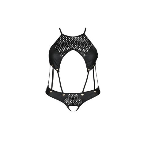 Body Ouvert Tamaris Leather Collection Noir