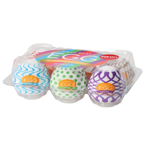 Masturbateurs Egg Wonder Pack de 6
