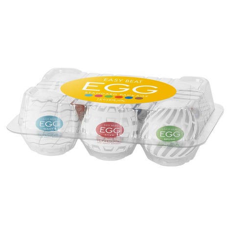 Masturbateurs Egg Standard Pack de 6