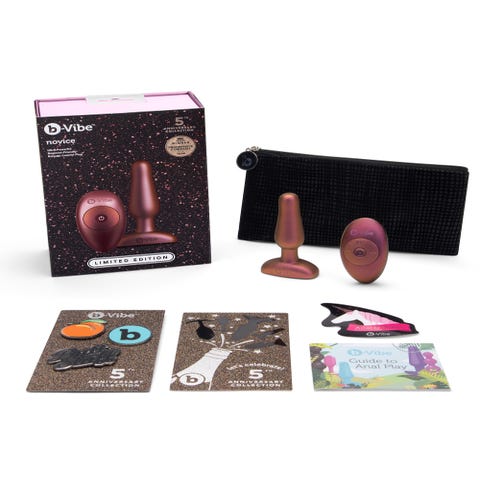 Coffret Plug Anal Vibrant Novice Édition Limitée