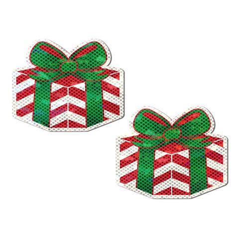 Cache-Tétons Cadeau de Noël Glitter