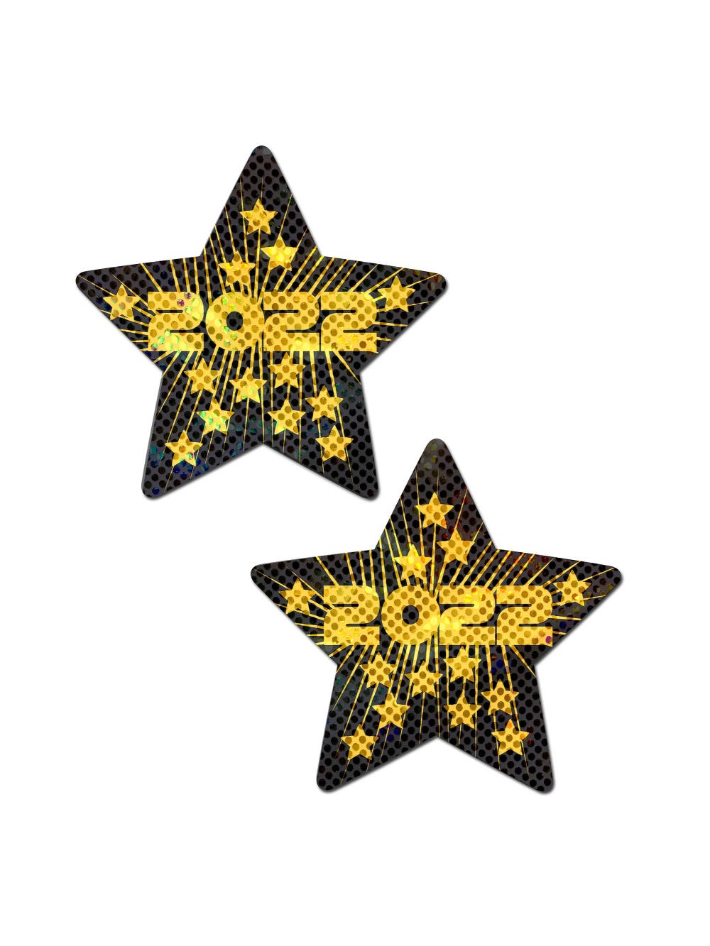 Cache-Tétons Étoile Nouvel An 2022 Glitter main product photo