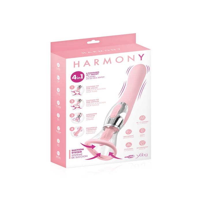 Pompe à Vagin avec Langue Vibrante Harmony