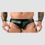 Jockstrap Zip & Menottes Noir