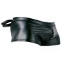 Boxer Simili Cuir Avec Menottes Noir