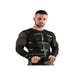 Haut Manches Longues Harnais & Menottes Noir
