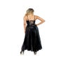 Robe De Bal 87075 Vinyle Noire