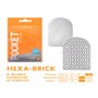 Masturbateur Tenga Pocket Stroker Hexa-Brick