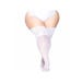 Bas Autofixants 9750Q Extra-Fins Dentelle Blancs GT