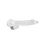 Gode avec Testicules Crystal Clear 15,2 cm