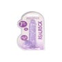 Gode avec Testicules Crystal Clear 17,8 cm