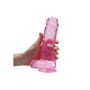Gode avec Testicules Crystal Clear 22,9 cm