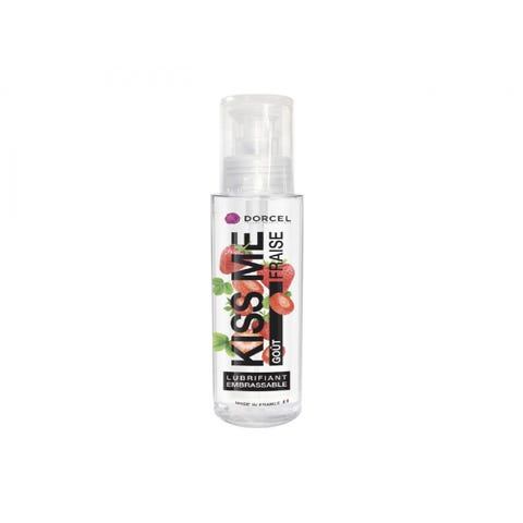 Lubrifiant Eau Embrassable Kiss Me Fraise 100 ml