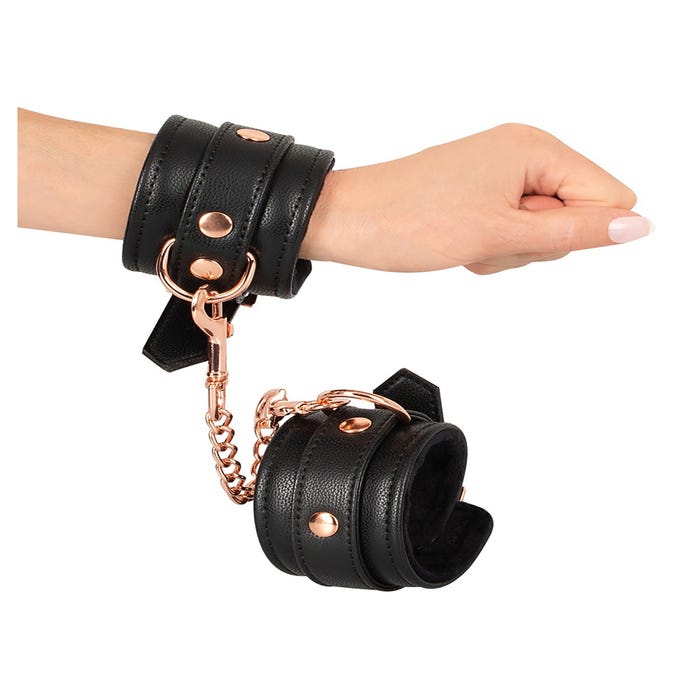 Menottes Rose Gold Similicuir