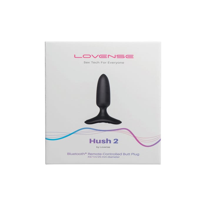 Plug Anal Vibrant Connecté Hush 2 XS