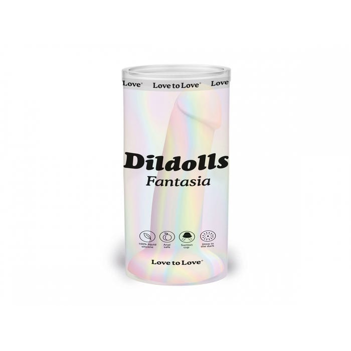 Dildo Ventouse Phosphorescent Fantasia Dildolls
